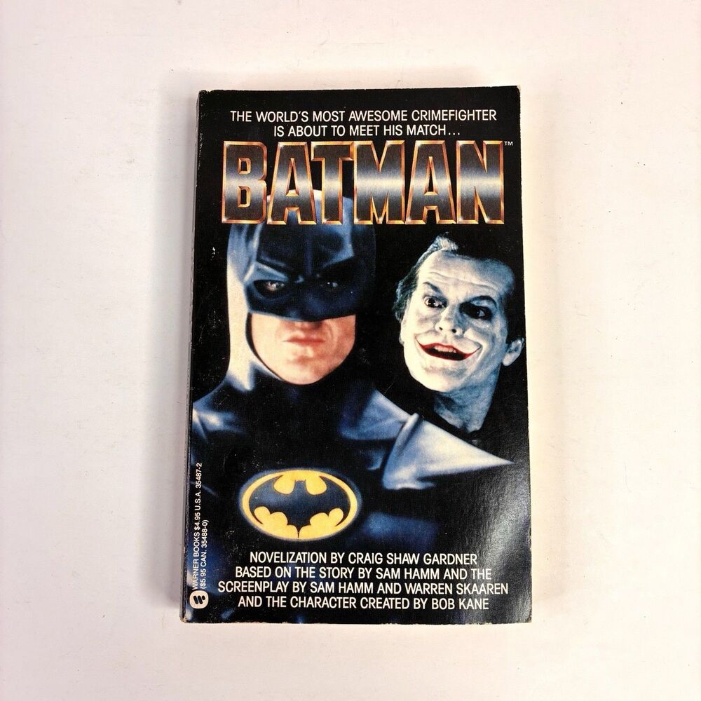 Batman 1989 Movie Novelization by Craig Shaw Paperback